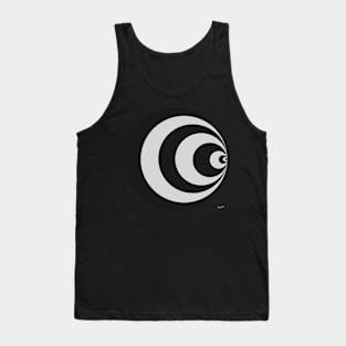 Black & White Circles Tank Top